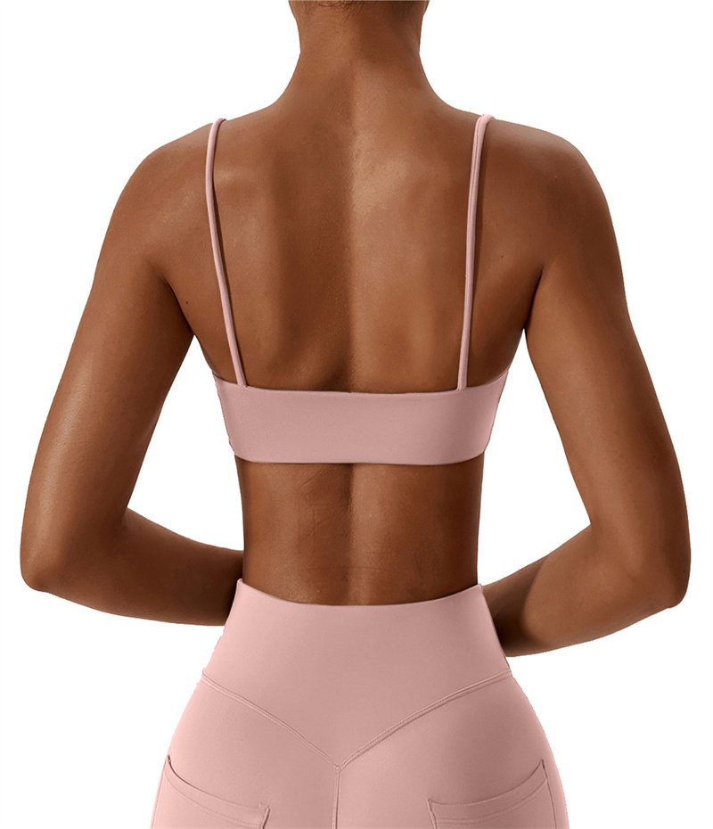 Lightweight U-Neck Compression Yoga Bra 2