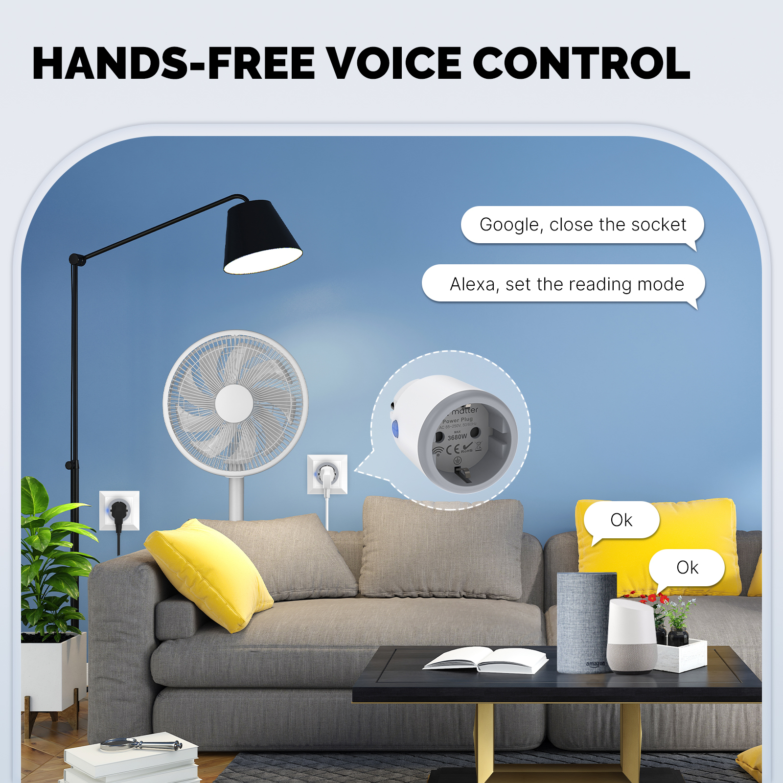 15A WiFi Smart Plug with App Control 2