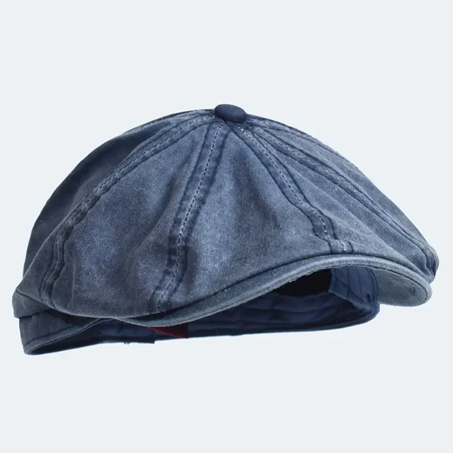 Vintage Cotton Newsboy Cap Octagonal 3