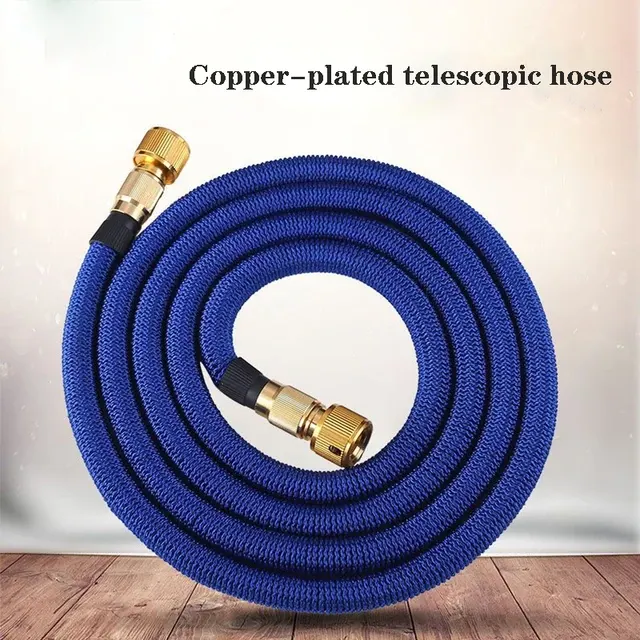 Expandable Copper-Look Garden Hose 2