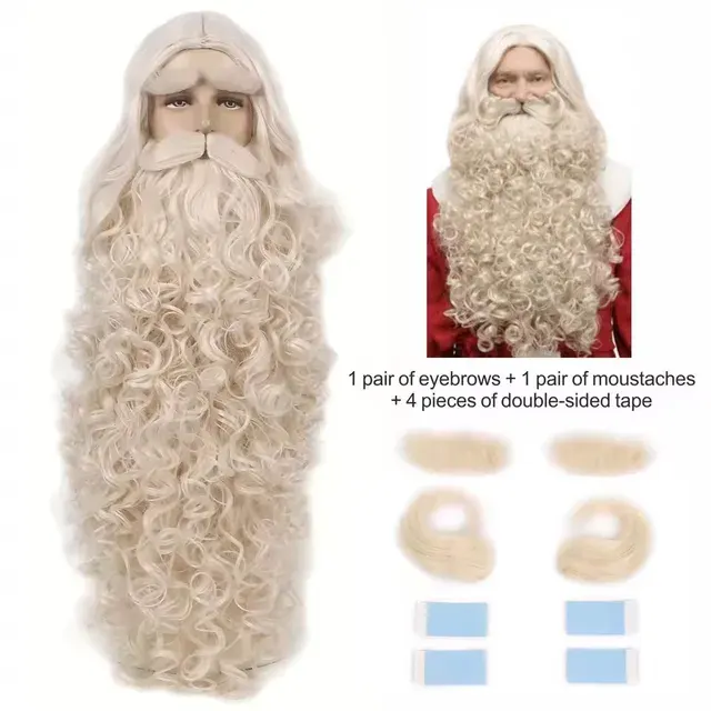 Santa Claus Wig with Beard 4