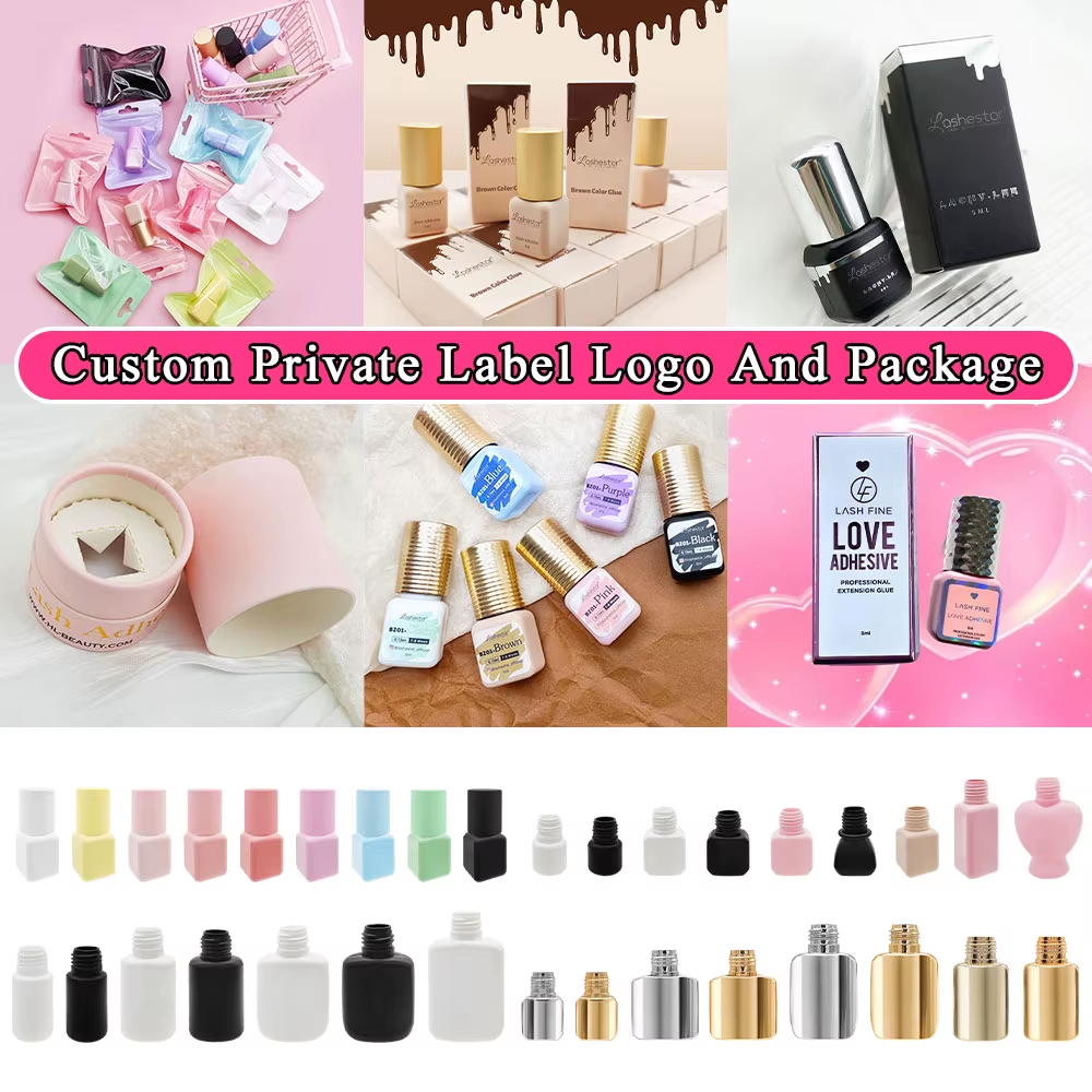 Lashestar Private Label Lash Adhesive With TMO 0.5 4