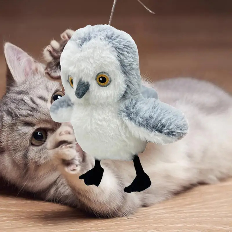 Interactive Cat Plush Toys For Indoor Cats Automatic 2
