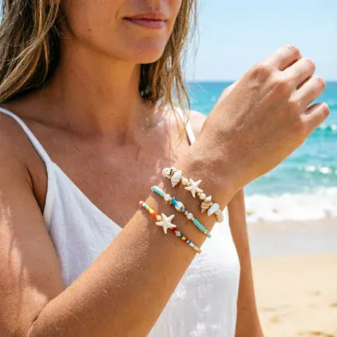 Shell Bracelet Set