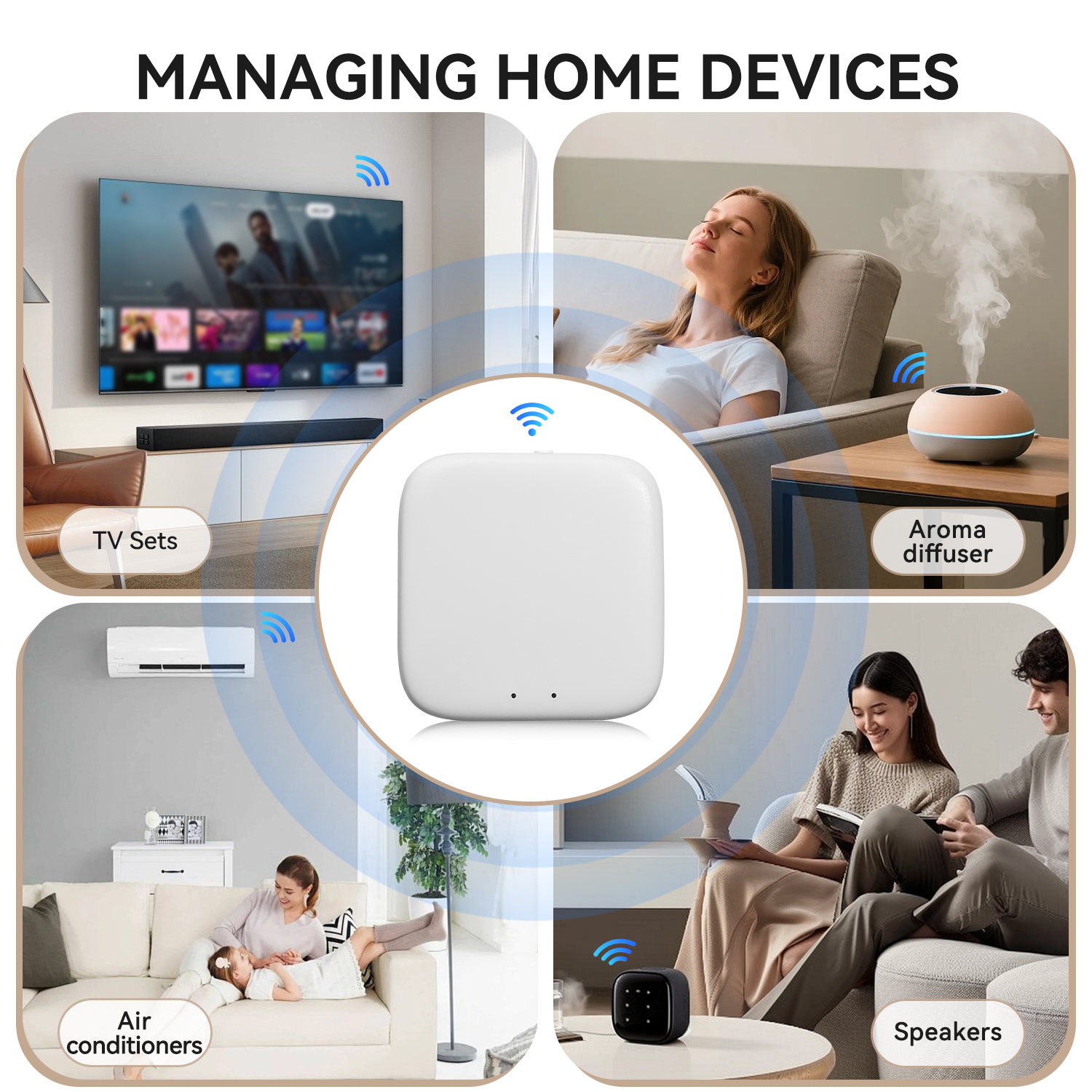 Wiederaufladbares Zigbee-IoT-Gateway mit BLE 3