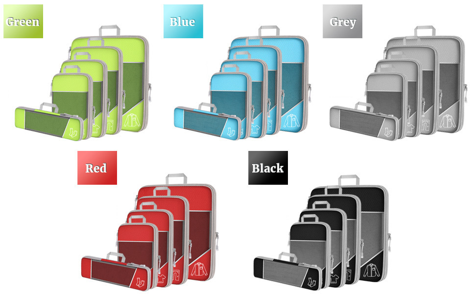 Waterproof 5-Piece Travel Compression Bag Set 3