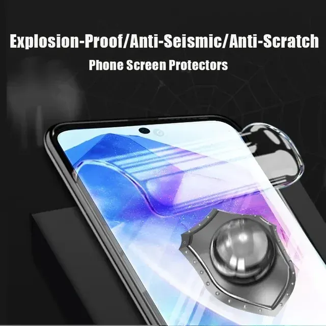 Full Coverage Hydrogel Screen Protector 4-Pack 3