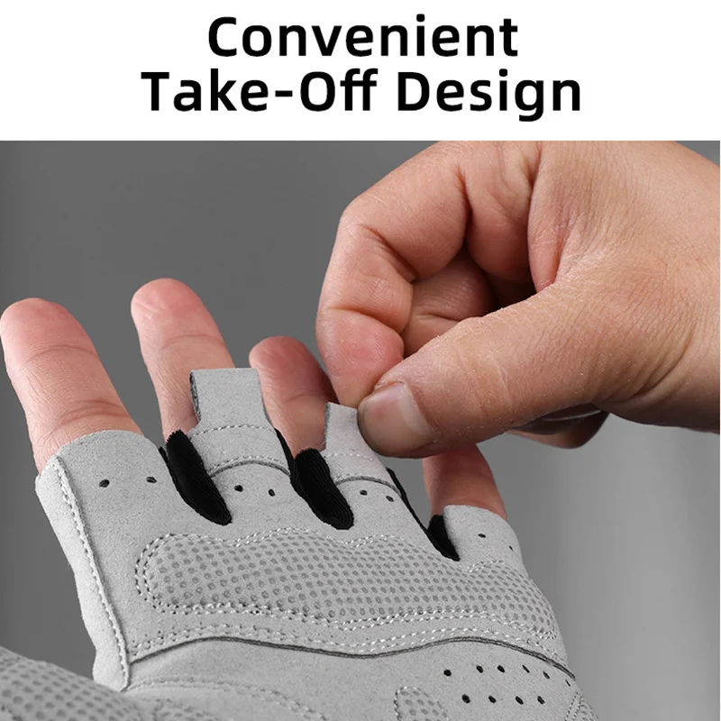 Shockproof Half-Finger MTB Cycling Gloves 3