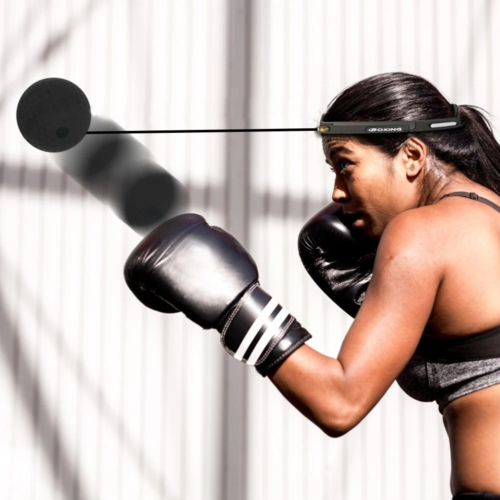 Reflex Boxing Speed Punch Ball with Headband 3