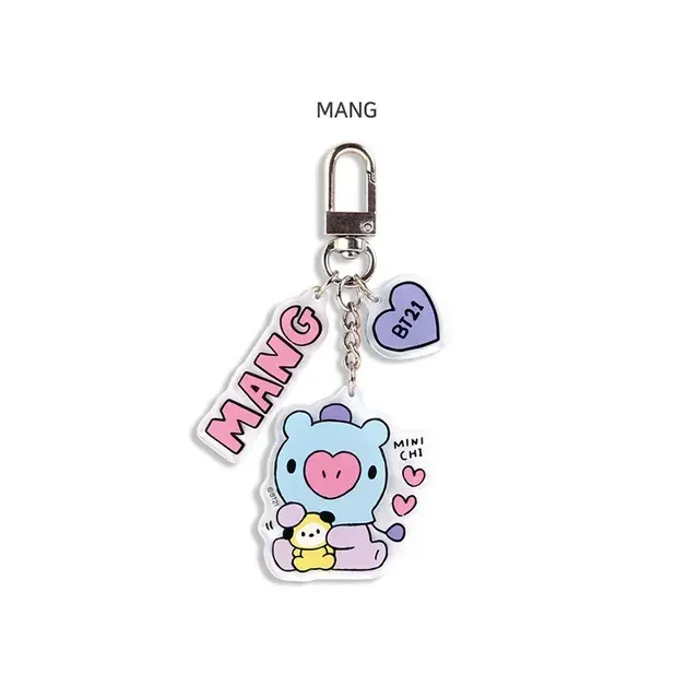 Doppelseitiger Kawaii Acryl-Rucksackanhänger Anime 4