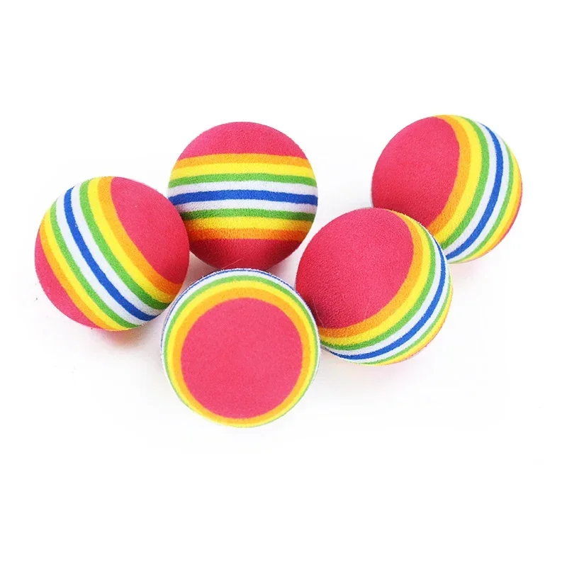 Rainbow EVA Interactive Cat Ball 3