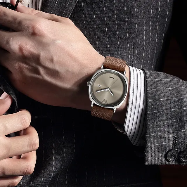 Men's Leather Watch 3