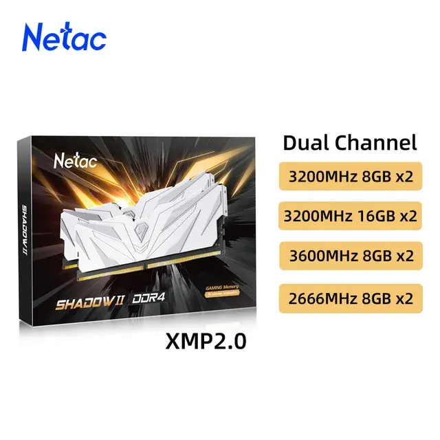 DDR4 Dual Channel RAM Kit with Heatsink 1