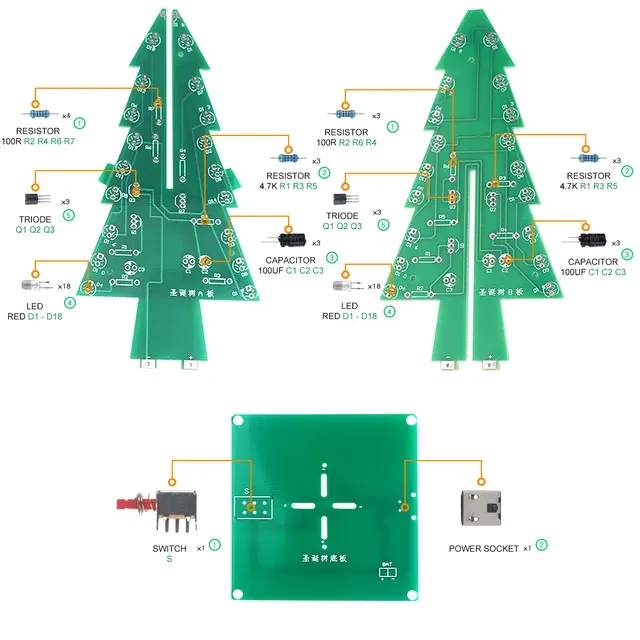 LED Christmas Tree Kit 3