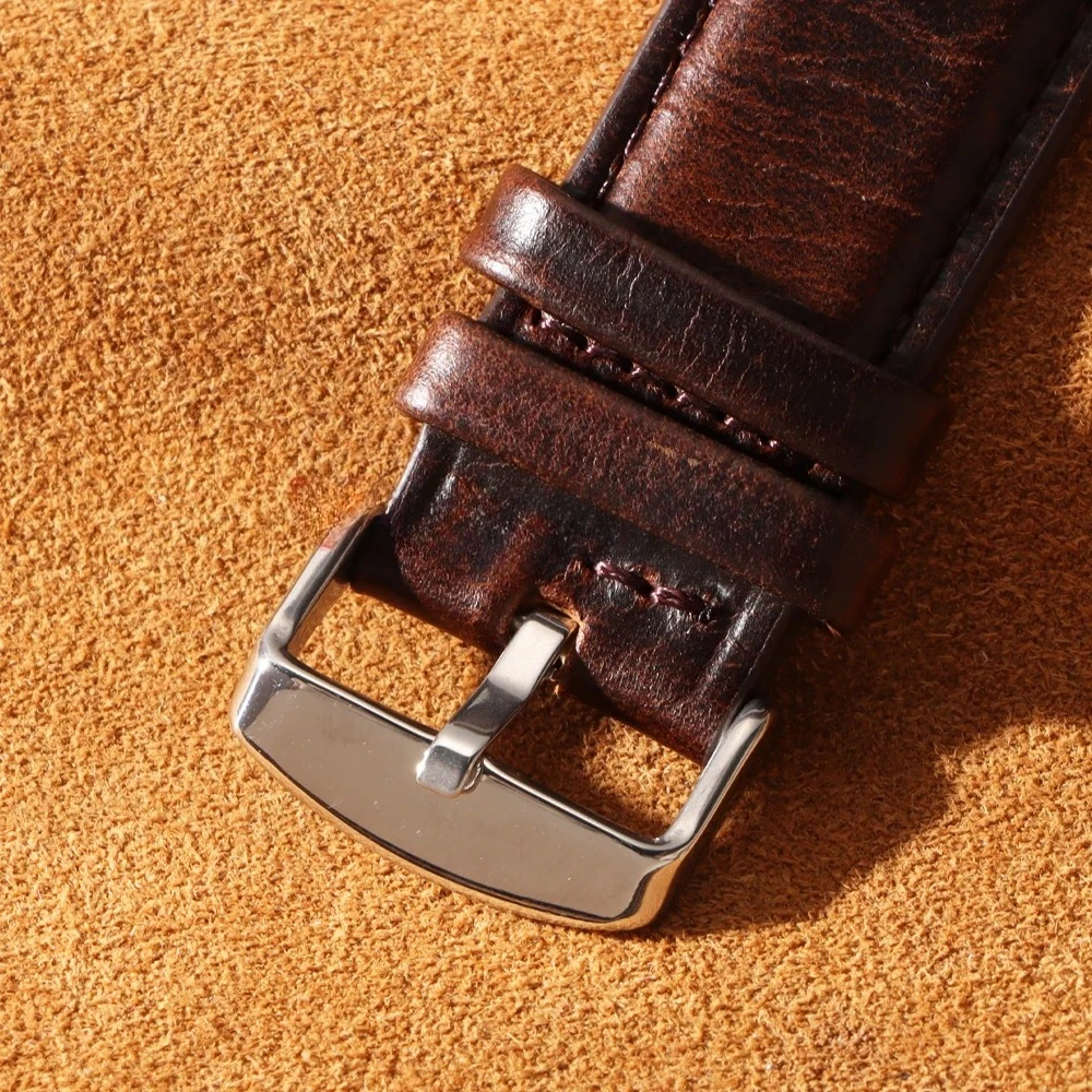 Vintage Echtleder-Uhrenarmband 2