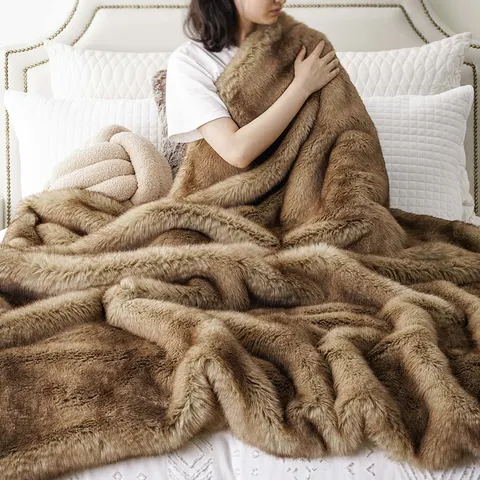 faux fur blanket