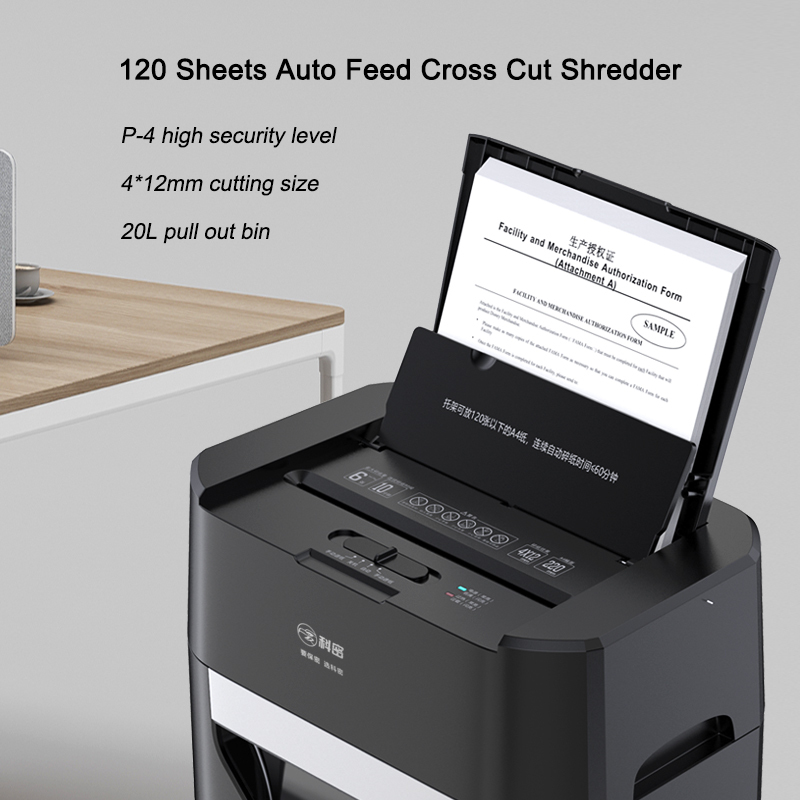 20L Auto-Feed Heavy Duty Paper Shredder 2