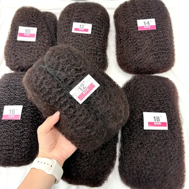 Afro Kinky Human Hair Bulk 2