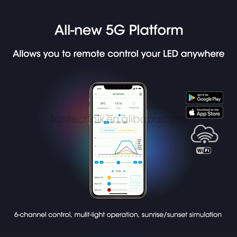 X30 Blue+ 215W CREE LEDs Full Spectrum WiFi 3