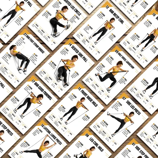Resistance Band Workout Cards 2