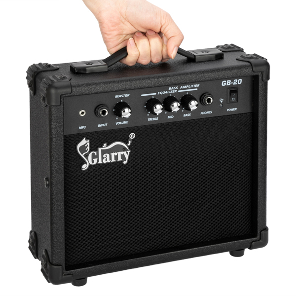Electric Bass Speaker Black