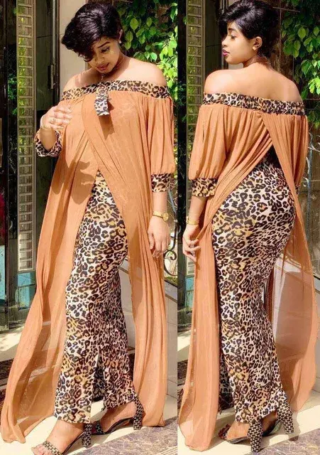 Leopardenmuster-Partykleid 3