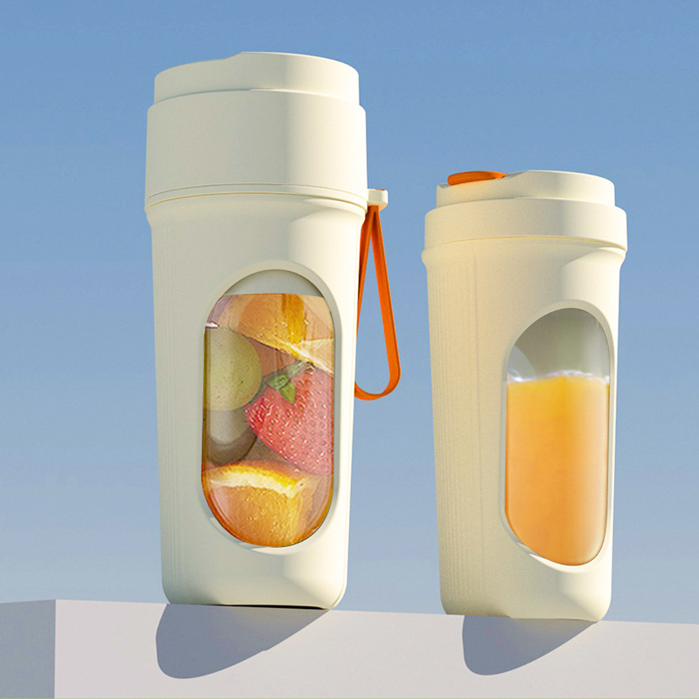 Portable 450mL Juicer Blender 40W 6-Blade USB Rechargeable