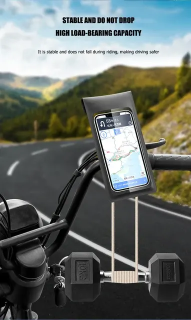 Wasserdichte Fahrradhalterung für Smartphones 3