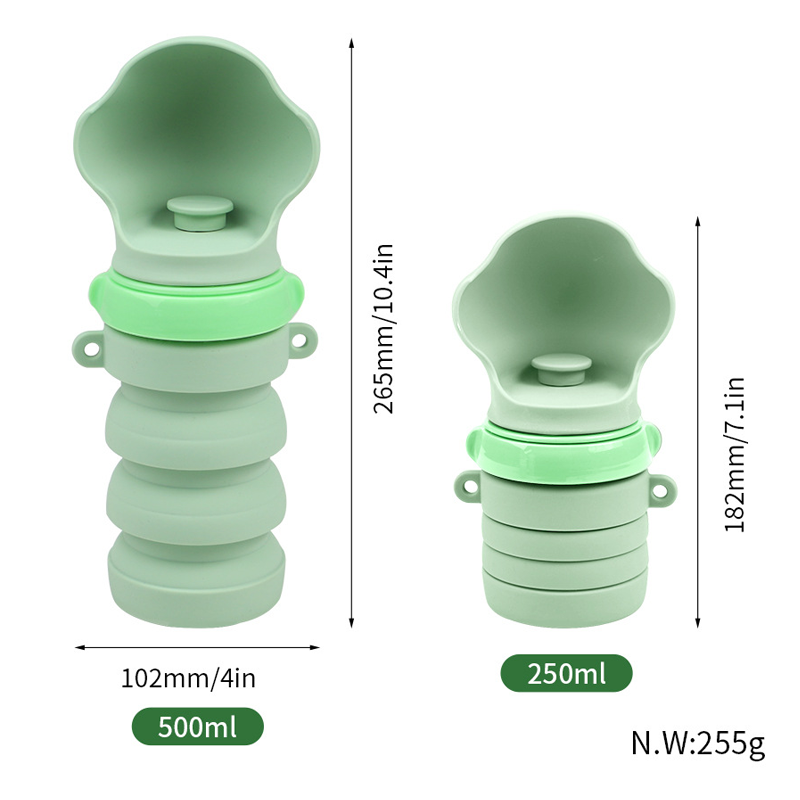 Foldable Silicone Dog Water Dispenser 3