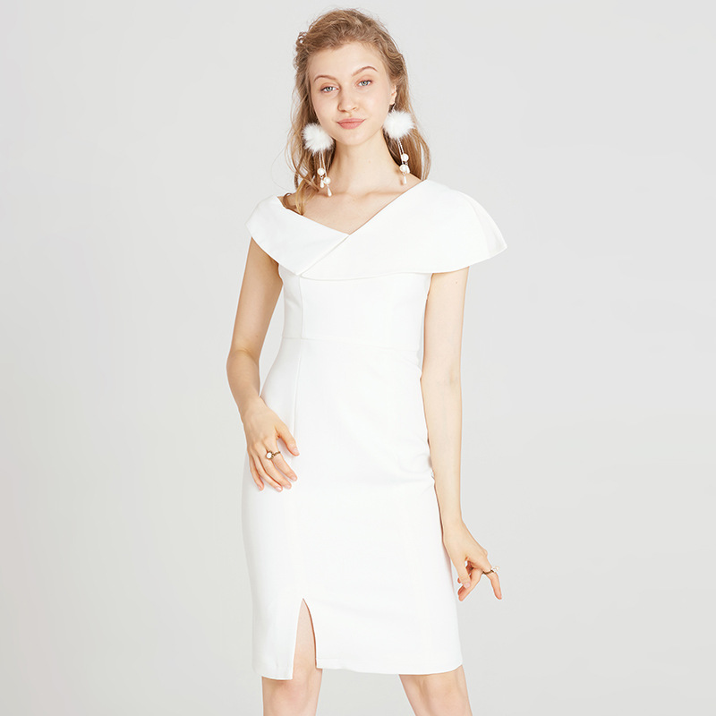Weißes Kleid