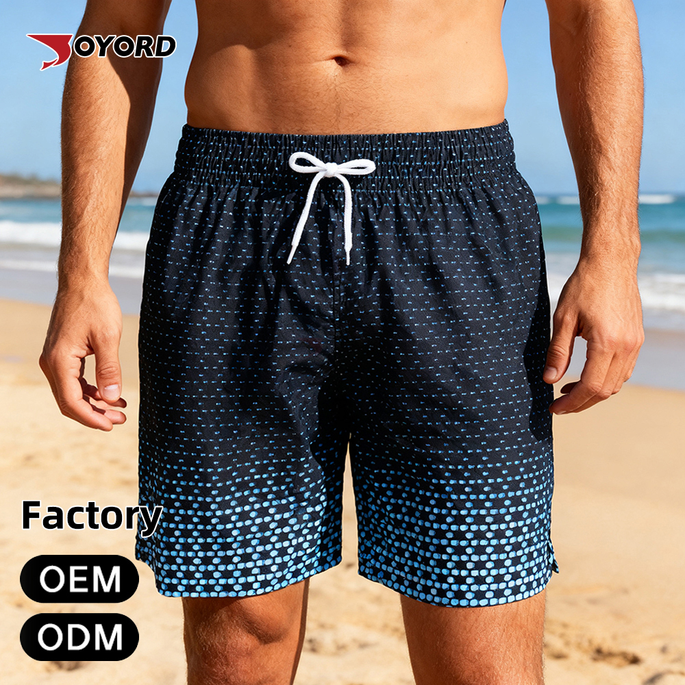 Men's 4-Way Stretch Nylon Board Shorts
