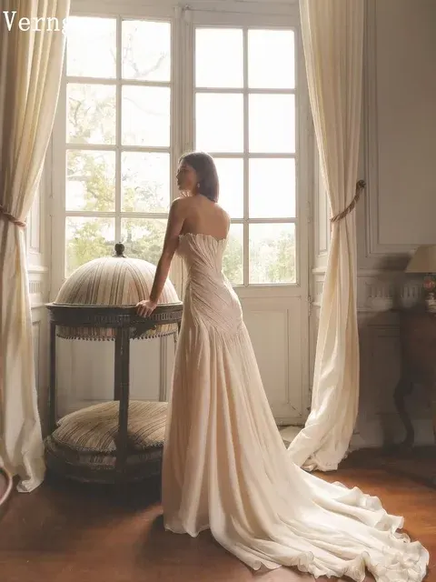 Chiffon Wedding Dress 3