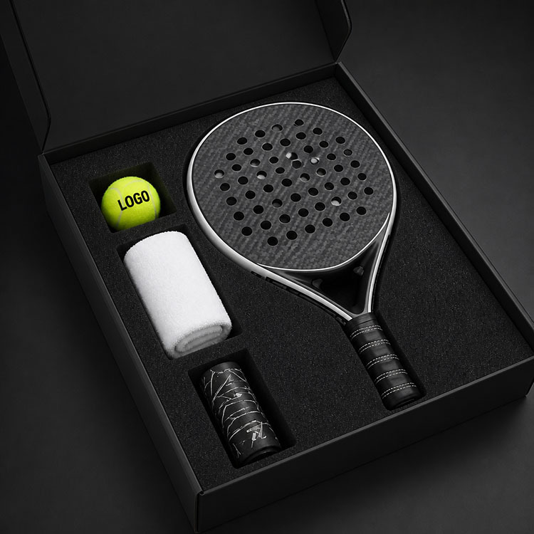 Carbon Fiber Padel Racket Set EVA Core