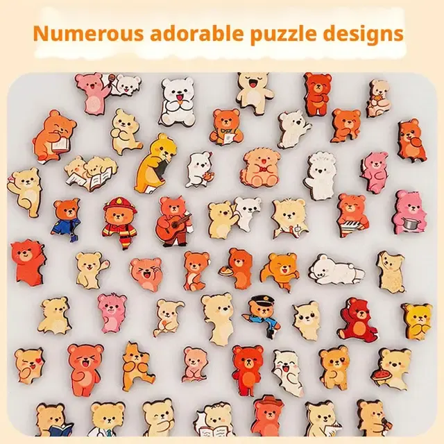 Wooden Animal Puzzle 3
