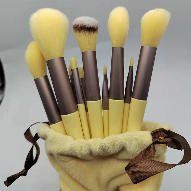 13-teiliges Make-up-Pinselset mit Aufbewahrungsbeutel 3