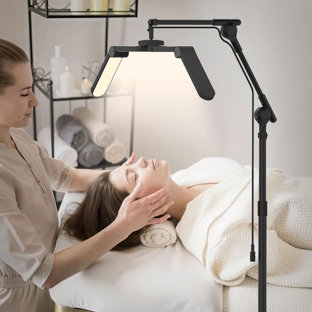 Verstellbare LED Halbmond Lampe für Wimpern 2