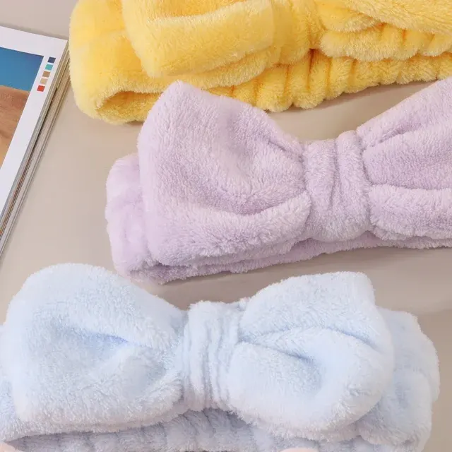 Skincare Spa Headband Washcloth Set 4