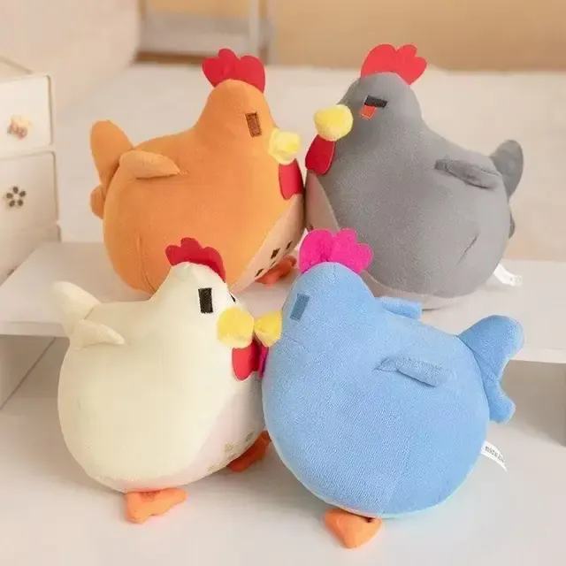 Soft 22 cm Chicken Plush Pillow 2