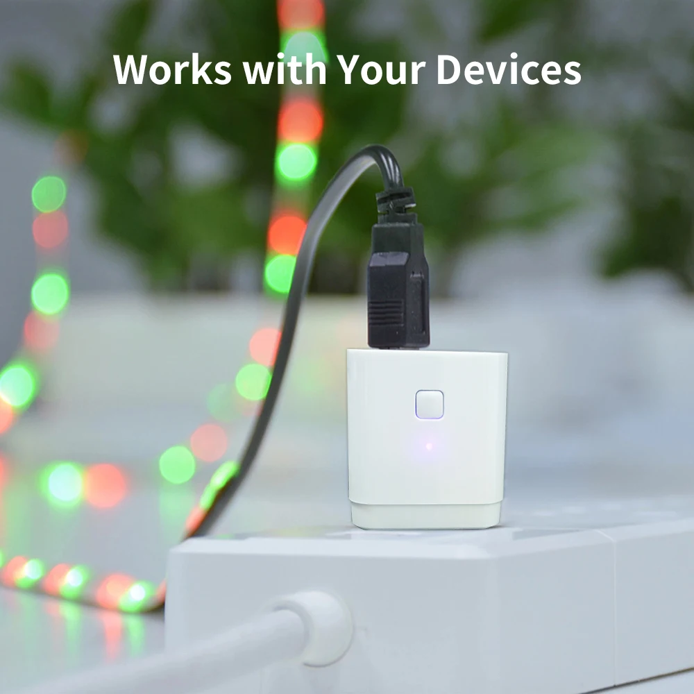 WLAN Micro-USB-Adapter 5V USB-Stromadapter Intelligenter Zeitgesteuerter Ladestecker Kompatibel