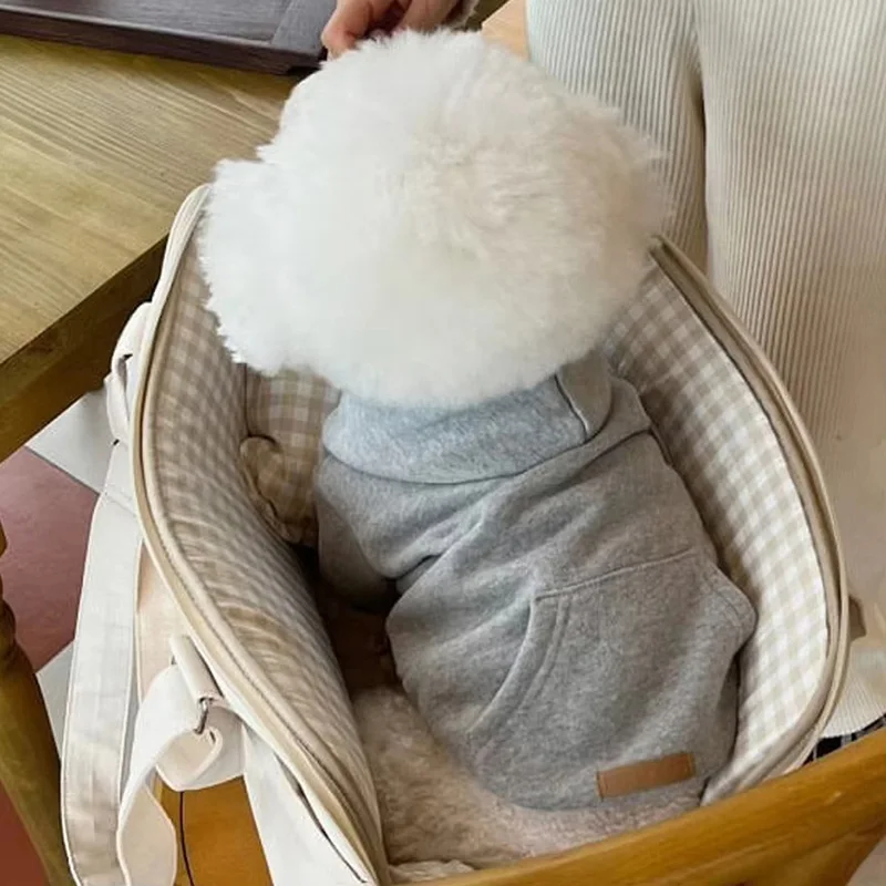 Warme Hunde-Kapuzenpullover Weiche Fleece-Haustierkleidung für Kleine und Mittelgroße 3