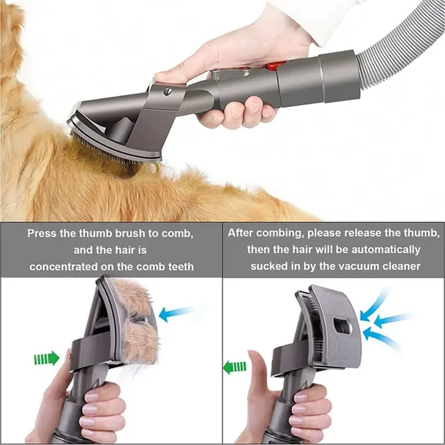 Vacuum Pet Hair Brush 2