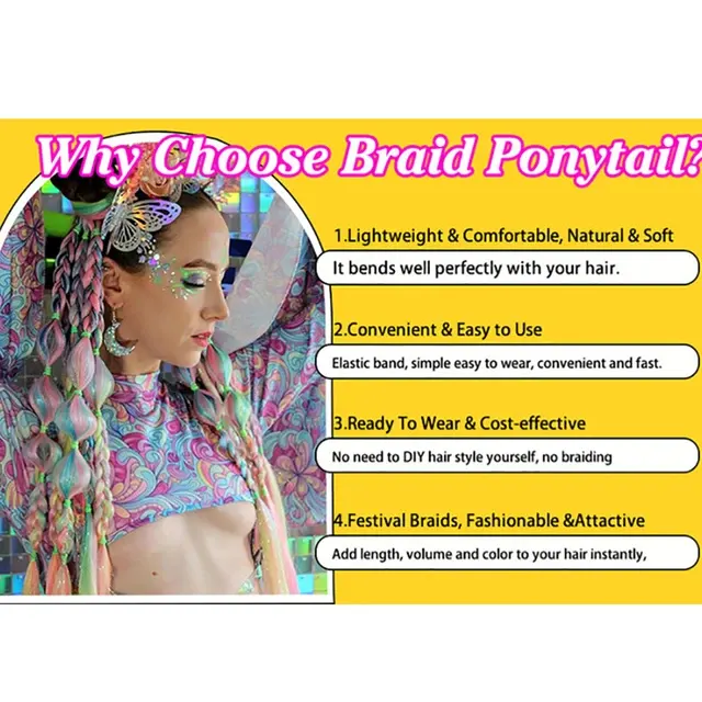 Bubble Ponytail Extension 4