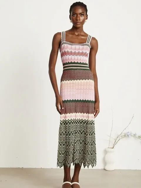 Knit Maxi Dress 4