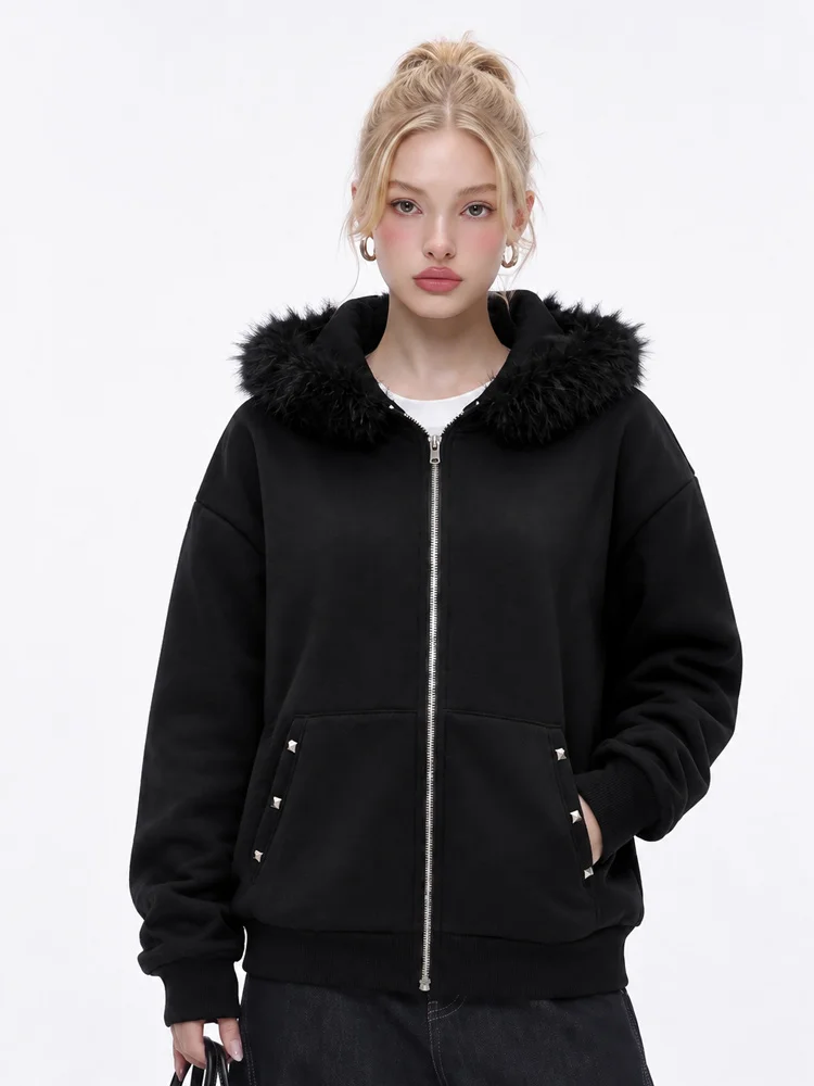 Oversize Kapuzenjacke 3