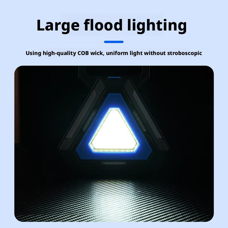 Waterproof Magnetic USB-C Camping Flashlight 4