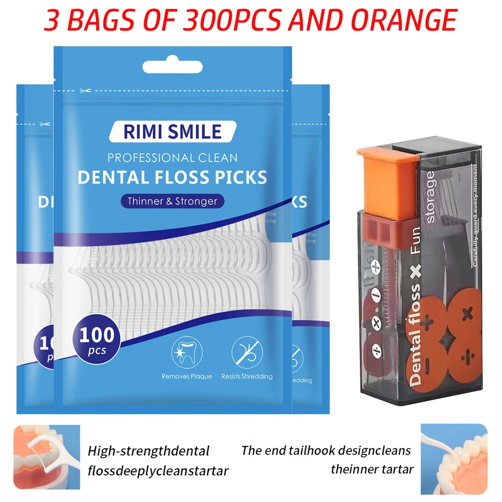 Floss Sticks with Automatic Dispenser Box