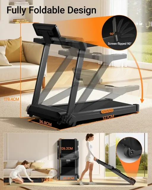 Foldable Treadmill 3