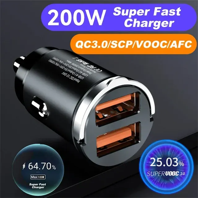 Mini 100W USB-C PD Car Charger 3