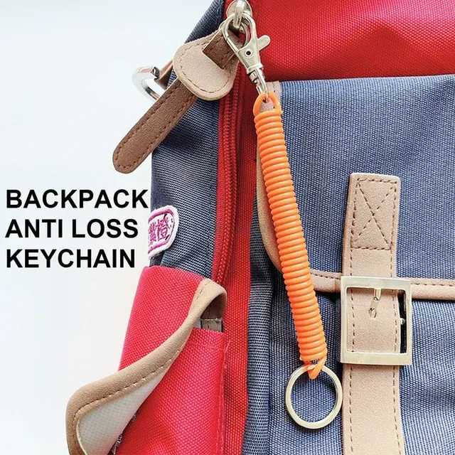 Retractable Spring Key Chain 4