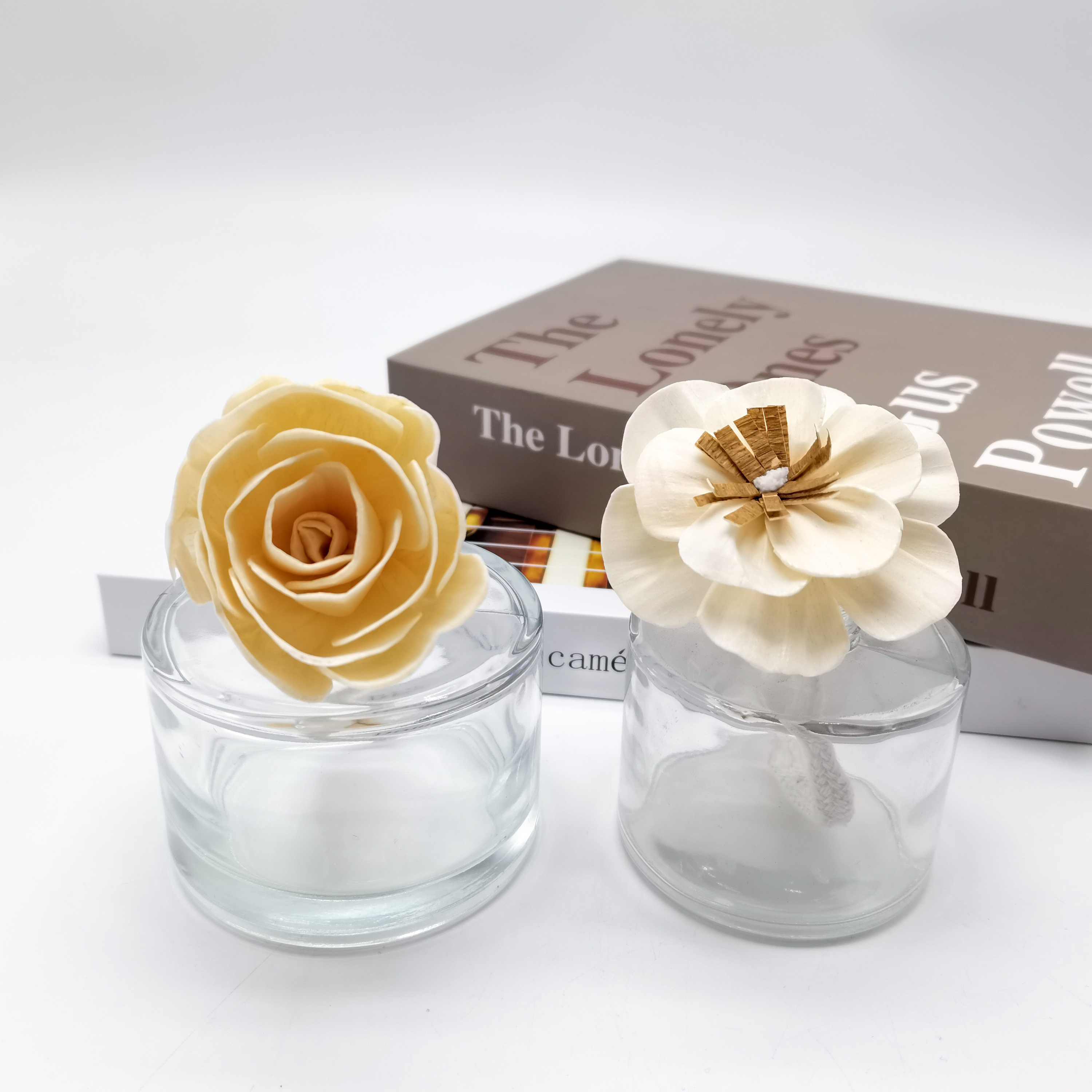 Air Freshener Aroma Natural Wood Diffuser Flower for